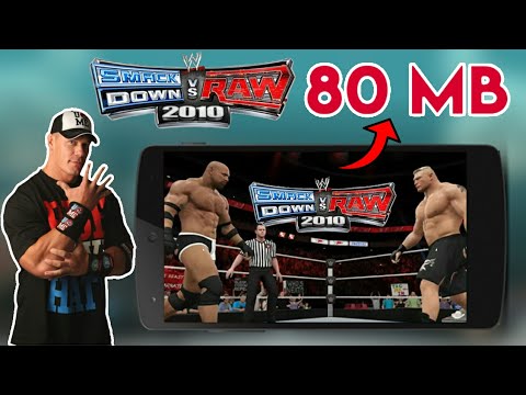wwe psp game under 100 mb for anroid